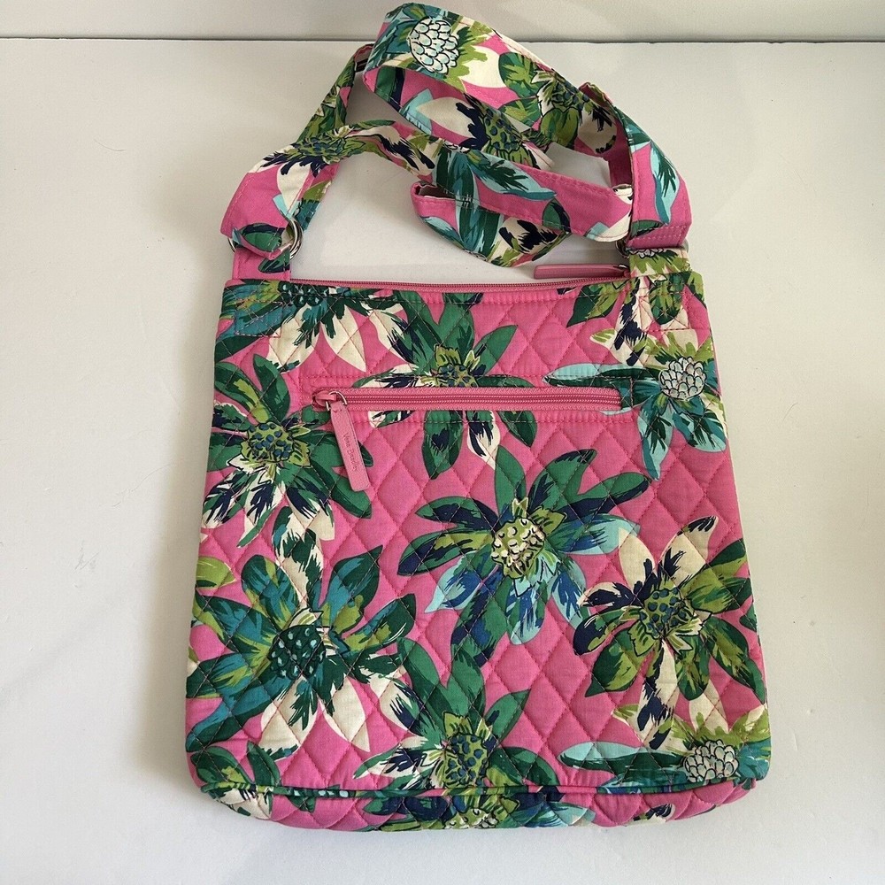 Vera Bradley Hipster ~ Tropical Paradise Pink  Crossbody